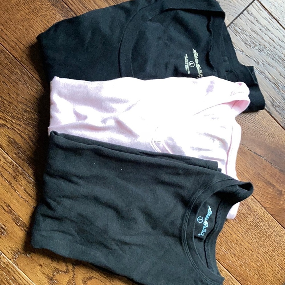 Three Eddie Bauer cotton shirts - ladies